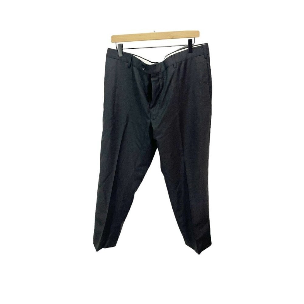 JOSEPH ABOUND DRESS Pants For Men‎ Dark Gray Slacks W36 X L29